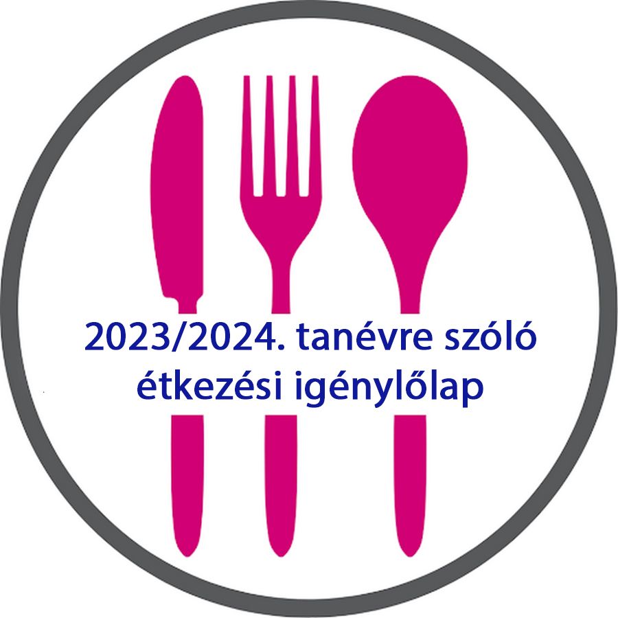 2023/2024. tanévre szóló étkezési igénylőlap